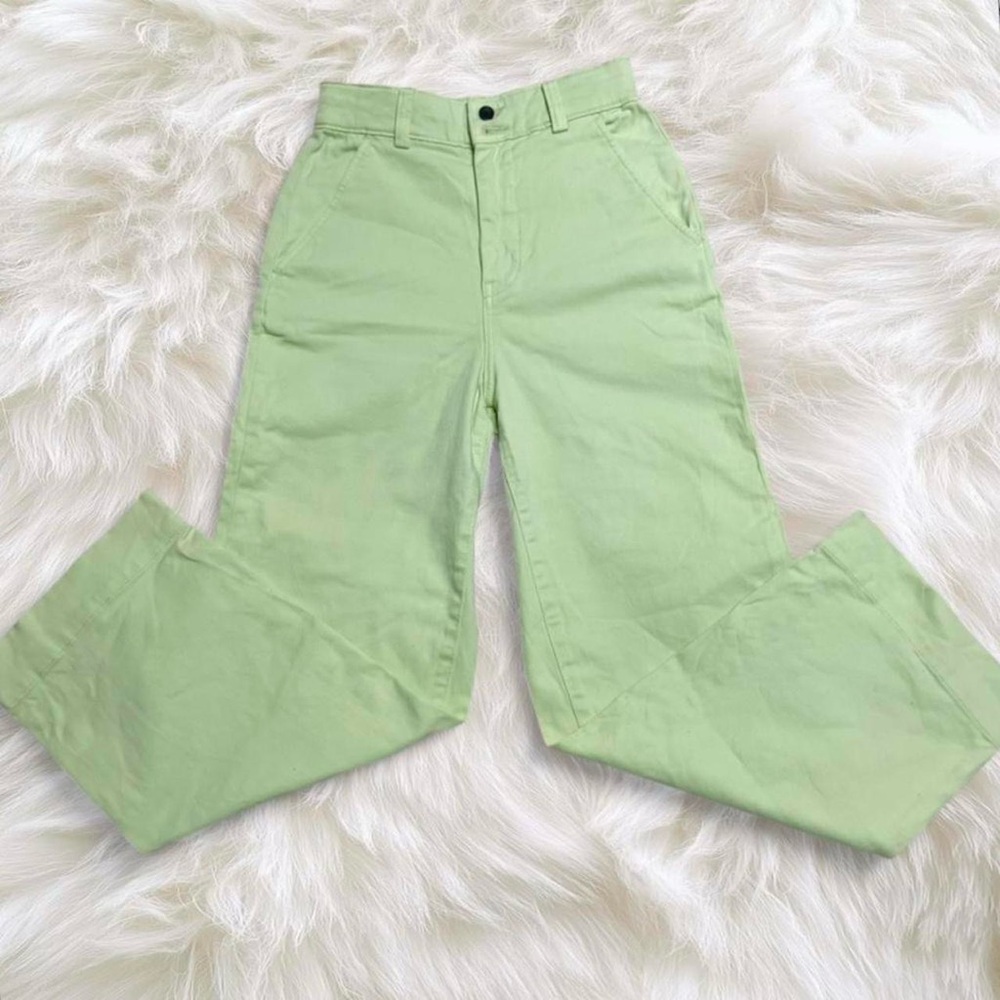 Everlane Sage Green Jeans